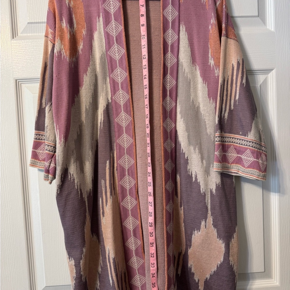 Peruvian Connection Multicolor Cardigan